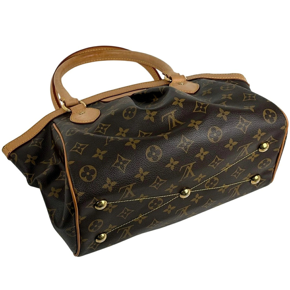Louis Vuitton Brown Handbag Tote Bag Monogram Tivoli